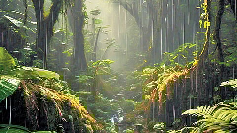 The scent of rain has a name