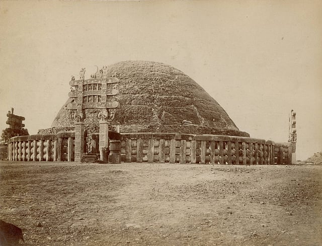 Lala Deen Dayal’s Sanchi Stupa, 1880