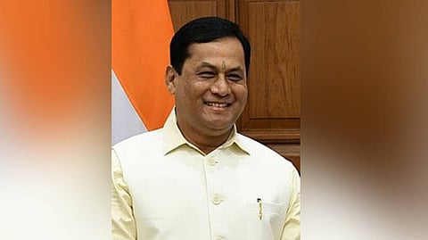 Union Minister Sarbananda Sonowal 