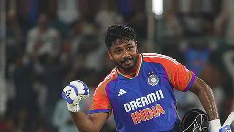 Sanju Samson slams maiden T20I century against Bangladesh