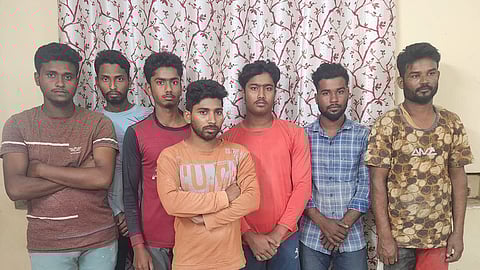 Eight Bangladeshi nationals booked for their illegal stay in Udupi.