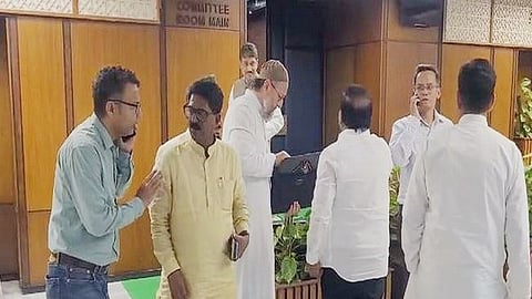 Opposition MPs boycott Joint Parliamentary Committee meeting on Waqf Amendment Bill on October 14.