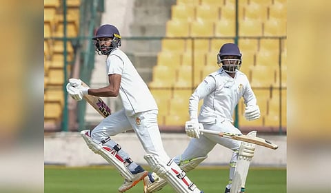 Devdutt Padikkal and Nikin Jose