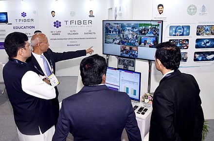 As part of its digital outreach, T-Fiber plans to establish a dedicated broadband unit in every village, to be operated and maintained by local personnel. Currently, over 8,890 gram panchayats have been made service-ready, with the necessary infrastructure in place for high-speed internet deployment.