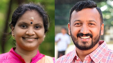  Ramya Haridas and  Rahul Mamkoottathil