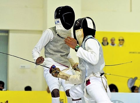 Judokas in action at the CM Trophy