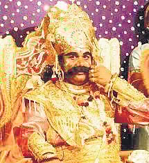 Hrushikesh Bhoi, King Kansa of Baragarh Dhanu Yatra