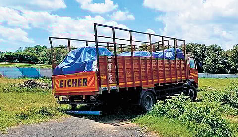 The vehicle was taken to an empty land