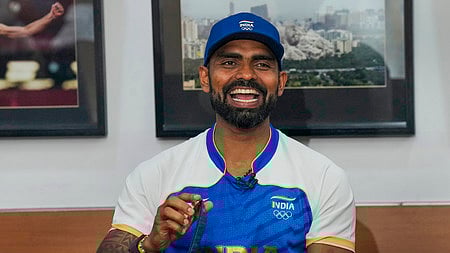 Former India hockey team captain P R Sreejesh 