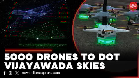 Over 5,000 drones set to illuminate the skies of Vijayawada