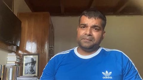 Samajwadi Party candidate for Budhni assembly seat,  Arjun Arya 