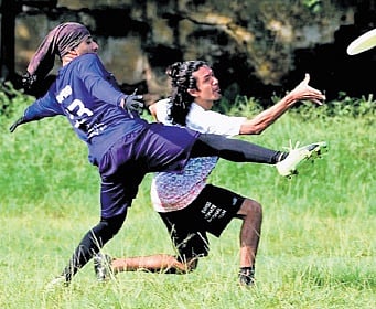 Players from the Bangalore Ultimate community