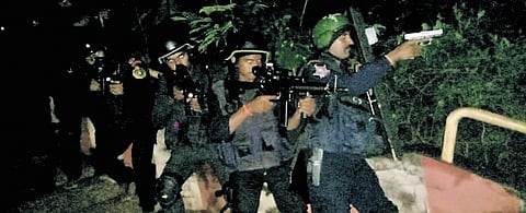 Octopus performs mock drill at Dwaraka Tirumala temple 