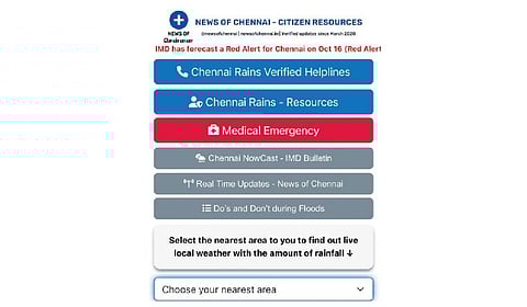 After the rainy season ends, this NewsofChennai website will contain general sites where people can access information about Chennai.