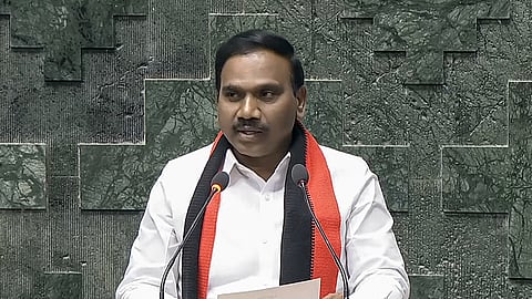 DMK Deputy General Secretary and Lok Sabha MP A Raja