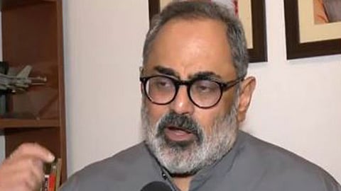 Former Union Minister Rajeev Chandrasekhar 