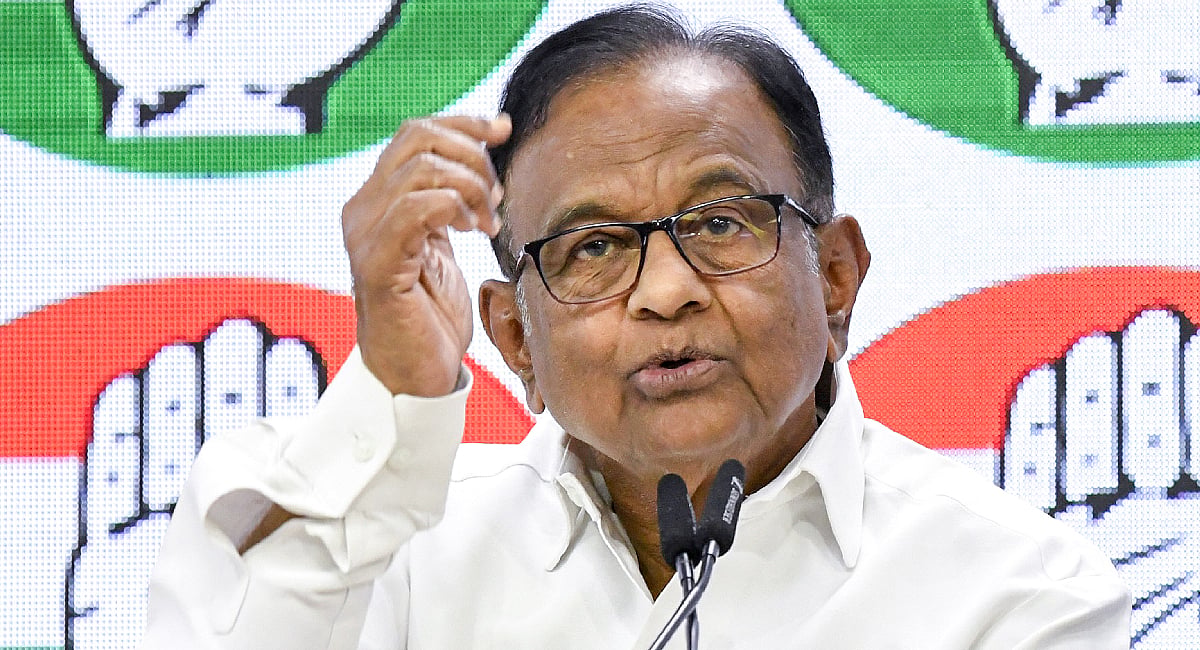 Affront to non-Hindi speaking people: Chidambaram slams use of Hindi words in bills' names