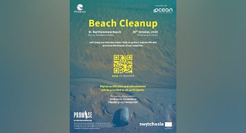 Ocean Students community to clean up beach in Poovar