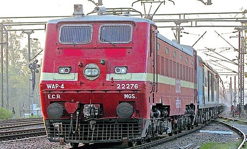 The railway line will start from Yerrupalem on the Vijayawada - Kazipet line and reach Namburu station. 