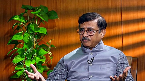 Sanjay Verma, Indian envoy recalled from Canada, during an interview with PTI, in New Delhi, Wednesday.