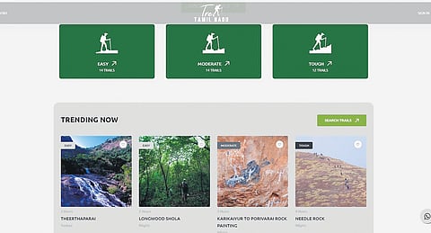 The 40 curated trekking trails, launched in the first phase, are spread across 14 districts and 18 forest divisions, including popular tourist destinations such as Nilgiris, Kodaikanal, and Kanniyakumari.