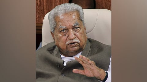 Gujarat Chief Minister Keshubhai Patel 