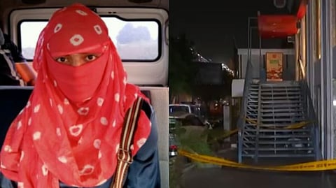 Annu Dhankar, the Burger King outlet in Rajouri Garden area 