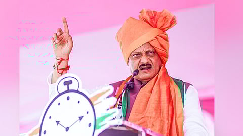 NCP leader and Maharashtra Deputy Chief Minister Ajit Pawar.