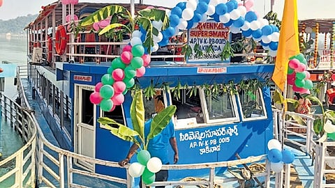 Tourism, Irrigation and Kakinada port have also given permission to 15 boats to carry out operations to Papikondalu.