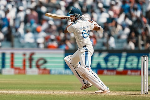 Pune Test: Jaiswal on charge as India reach 81/1 at lunch on Day 3 in pursuit of 359 against NZ