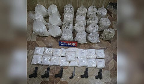 Police have dismantled a cross-border smuggling ring, arresting two associates of Turkey-based drug smuggler Navpreet Singh, alias Nav Bhullar. 