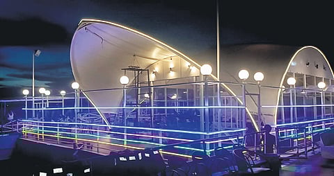 AP’s 1st floating restaurant launched on the River Godavari in Rajahmundry 