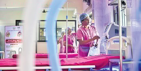 Special ward for burns opened ahead of Deepavali at KMC in Chennai