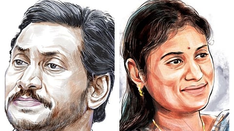 YS Jagan Mohan Reddy, YS Sharmila