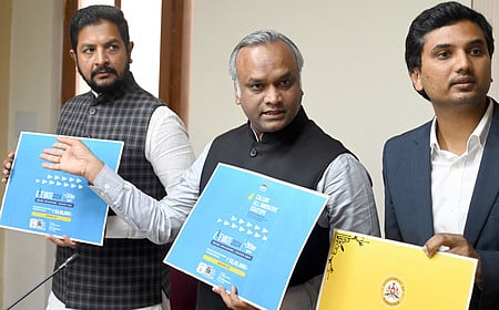 IT BT Minister Priyank Kharge unveiled a mobile app here on Tuesday for the Bangalore Tech Summit that is slated to be held in November.(Representative Image)