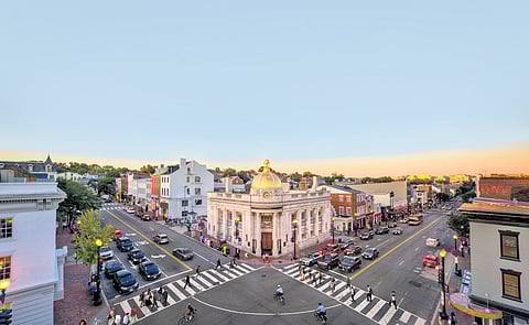 Georgetown during the day