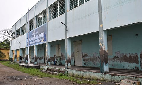 The Directorate of Elementary Education department office located in Kuniyamuthur Corporation high school campus in Coimbatore