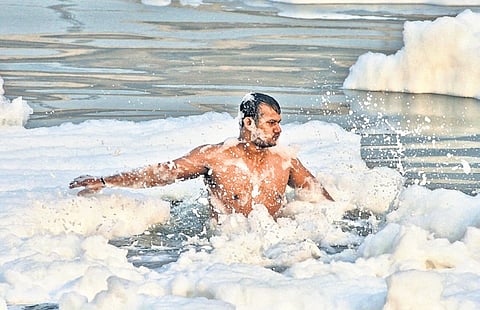 AAP’s promise to clean Yamuna a distant dream: Dinesh Pratap Singh