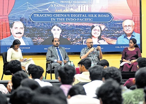 The panel discussion was held at 
BS Abdur Rahman Crescent Institute of Science & Technology