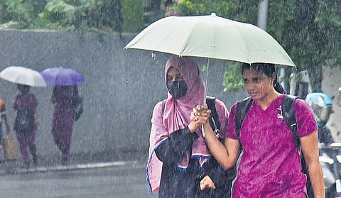 Egmore and other parts of city received moderate showers on Wednesday 