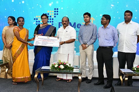 Minister for MSME and Rural Industries TM Anbarasan commenced the event of the buyers-seller meeting for the business development of the MSME sector in Coimbatore on Thursday.