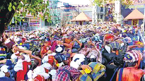  Sabarimala devotees