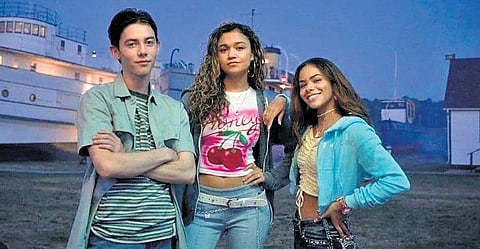 A still from the movie 'Time Cut'