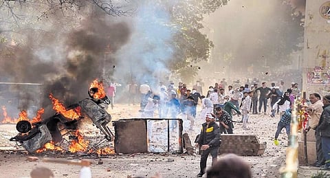 FIle Photo of the Northeast Delhi riots 