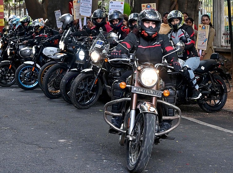 20 bikers ride from Bandipur to Bidar to combat drugs in Karnataka