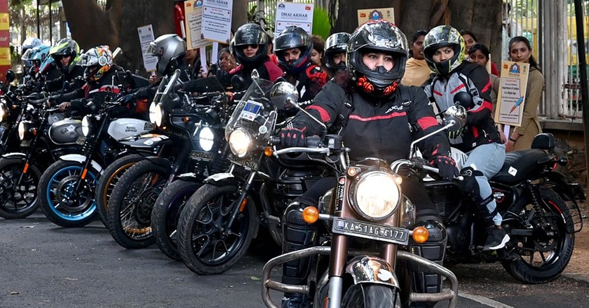 20 bikers ride from Bandipur to Bidar to combat drugs in Karnataka