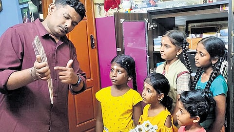 G Jayahari Prabhu has collected nearly 5,000 coins dating back to 600 BCE at his house in Srivilliputhur 