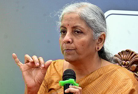 Union Finance Minister Nirmala Sitharaman. 