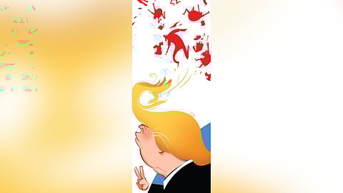 Trump & the art of milking  the 
‘immigrant invasion’ 