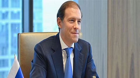 Russia's First Deputy Prime Minister Denis Manturov.